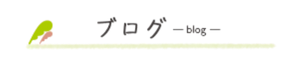 ブログ